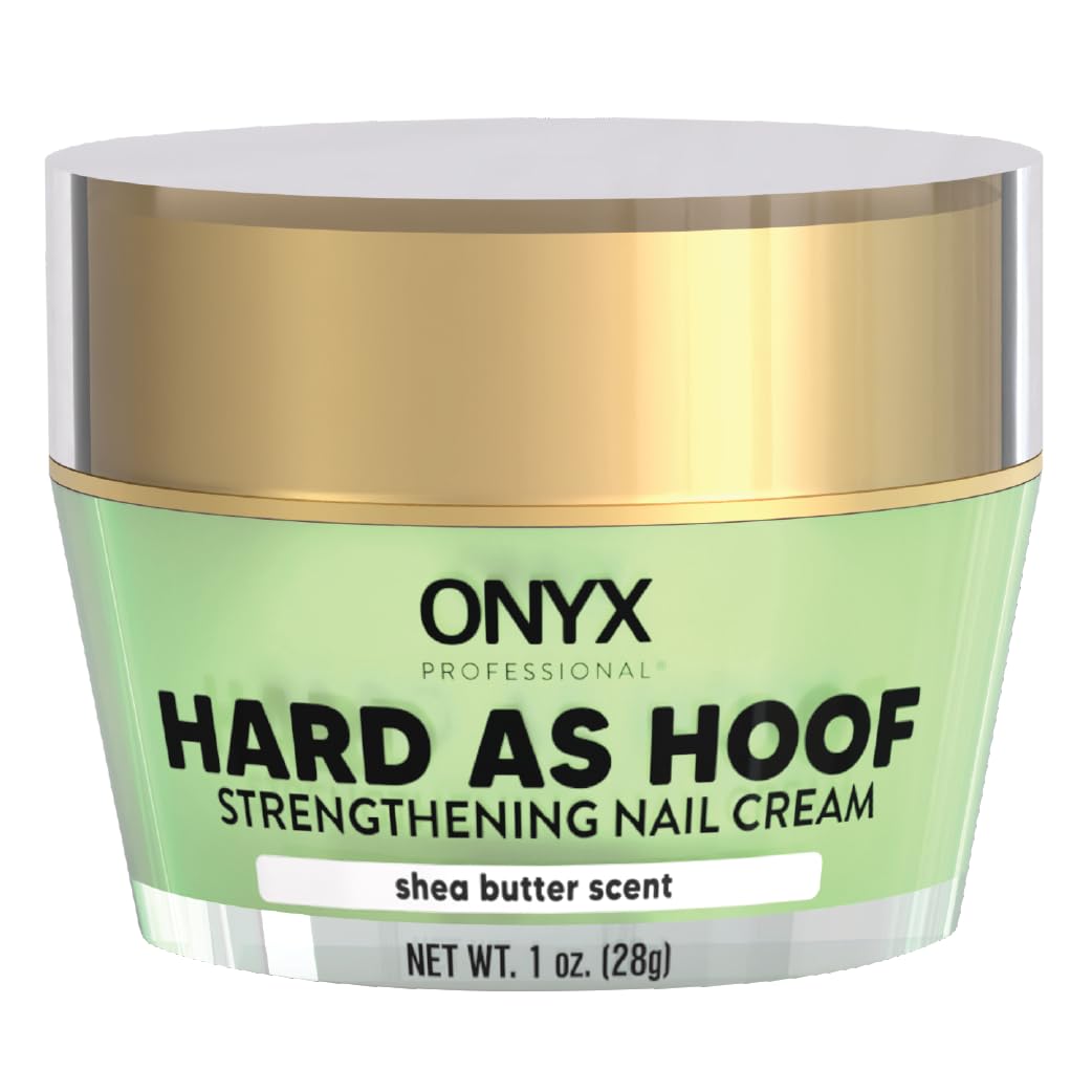 Buy now Onyx Professional Hard as Hoof Nail Strengthening Cream, Coconut Scent - Nail Growth and Conditioning Cuticle Cream Stops Splits, Chips, Cracks & Strengthens Nails, 1 oz Shea Butter at indiglob india