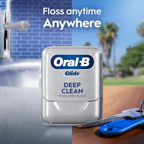 Buy now Oral-B Glide Deep Clean Cool Mint Dental Floss, 40m at indiglob india
