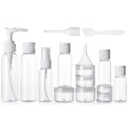 Buy now ALINK 16pcs Travel Size Toiletry Bottles Set, Tsa Approved Clear Cosmetic Makeup Liquid Containers with Zipper Bag at indiglob india