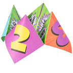 Buy now Valentines Day Cards for Kids Classroom- Fantasy Fortune Teller Kits (24ct)-Perfect Valentines Day Gifts for Kids School Exchange for Boys & Girls-Each Includes Pre-Folded Paper Origami Cootie Catcher at indiglob india