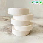 LYLTECH White Freezer Tape 5 Rolls x 3/4in x 33yd -1.5in Core
