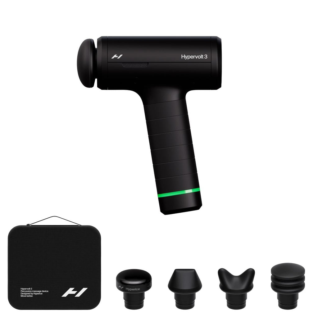 Hyperice Hypervolt 3 Percussion Massage Gun Heated Head Premium Carry Case