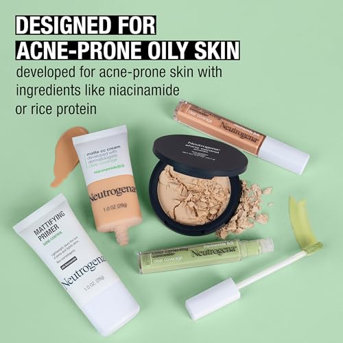 Buy now Neutrogena Mattifying Primer with Shine Control, Lightweight Pore Blurring Face Primer Blurs the Look of Pores & Helps Reduce Shine, Matte Primer with Niacinamide, 1 oz at indiglob india