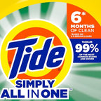 Buy now Tide Simply All-In-One Liquid Laundry Detergent, Refreshing Breeze Scent, 6 Loads, 10 fl oz at indiglob india