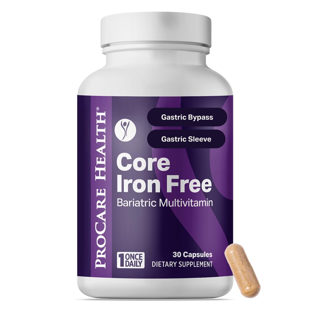 Core Iron Free Bariatric Multivitamin | Capsule | 30ct