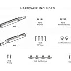 Buy now HumanCentric Wall Mount Compatible with Sonos Arc and Sonos Arc Ultra Sound Bar Only (Black), Mount on Wall Under TV, Floating Style, Hidden Design, Hardware Included at indiglob india