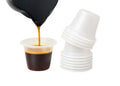Katae Coffee cups, Cubano Mini disposable Colada, Cuban Style and espresso coffee cups 3/4 oz. (250 Pack)