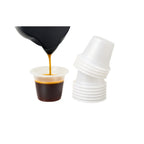 Katae Coffee cups, Cubano Mini disposable Colada, Cuban Style and espresso coffee cups 3/4 oz. (250 Pack)