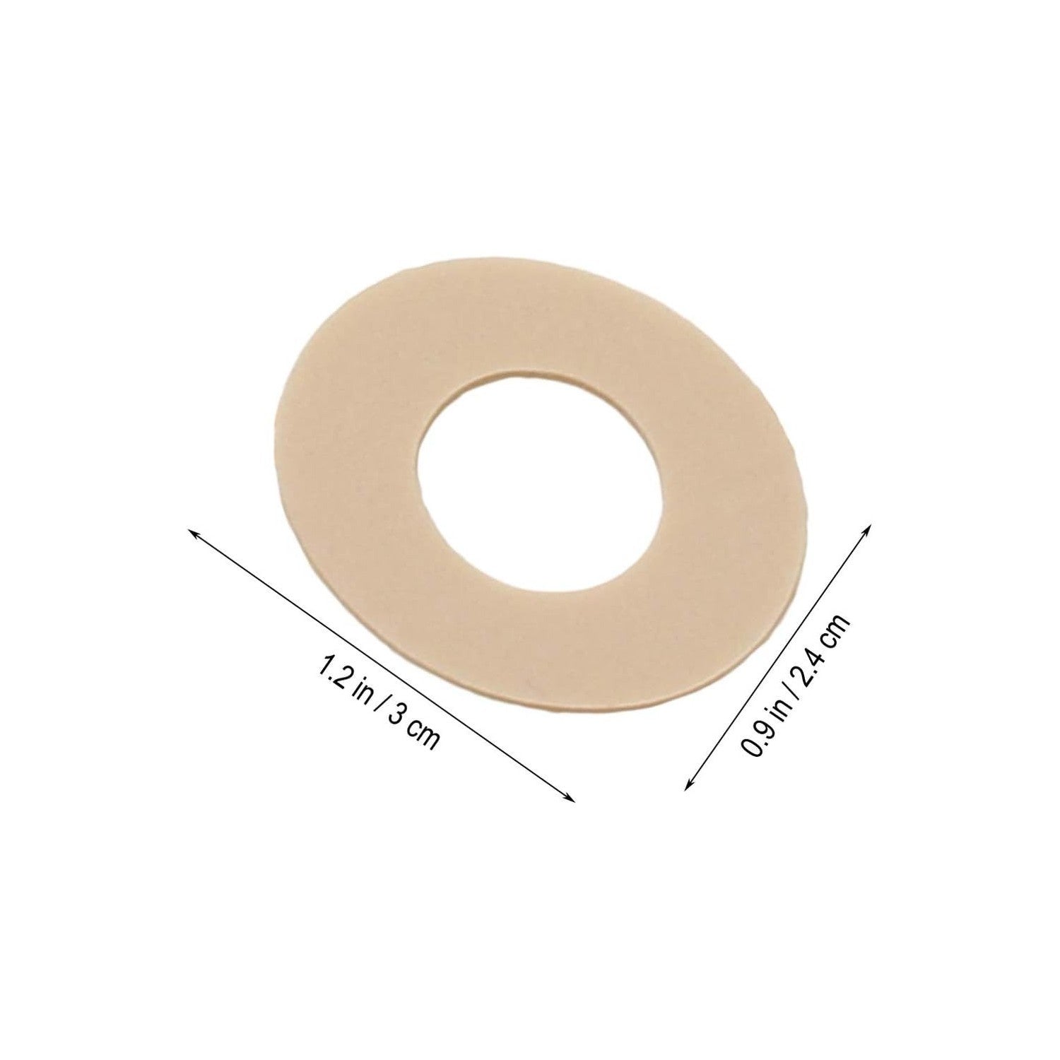Buy now Healifty Callus Cushions Foam Corn Pads Waterproof Toe Protectors 45Pcs at indiglob india