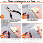 Buy now PAXCOO Jewelry Making Supplies Kit - Repair Tools with Accessories, Pliers, Findings, Beading Wires for Adults and Beginners at indiglob india