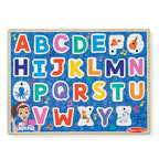 Buy now Melissa & Doug?? Ms. Rachelƒ?› Wooden Phonics Alphabet Sound Puzzle with Light-Activated Sound Effects, 26-Piece Toddler Toys for Boys and Girls Ages 2+ Years - FSC Certified at indiglob india