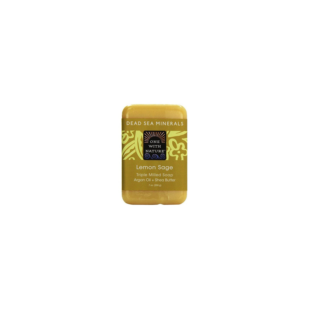 Buy now One With Nature, Dead Sea Mineral Bar Soap, Lemon Verbena, 7 oz at indiglob india