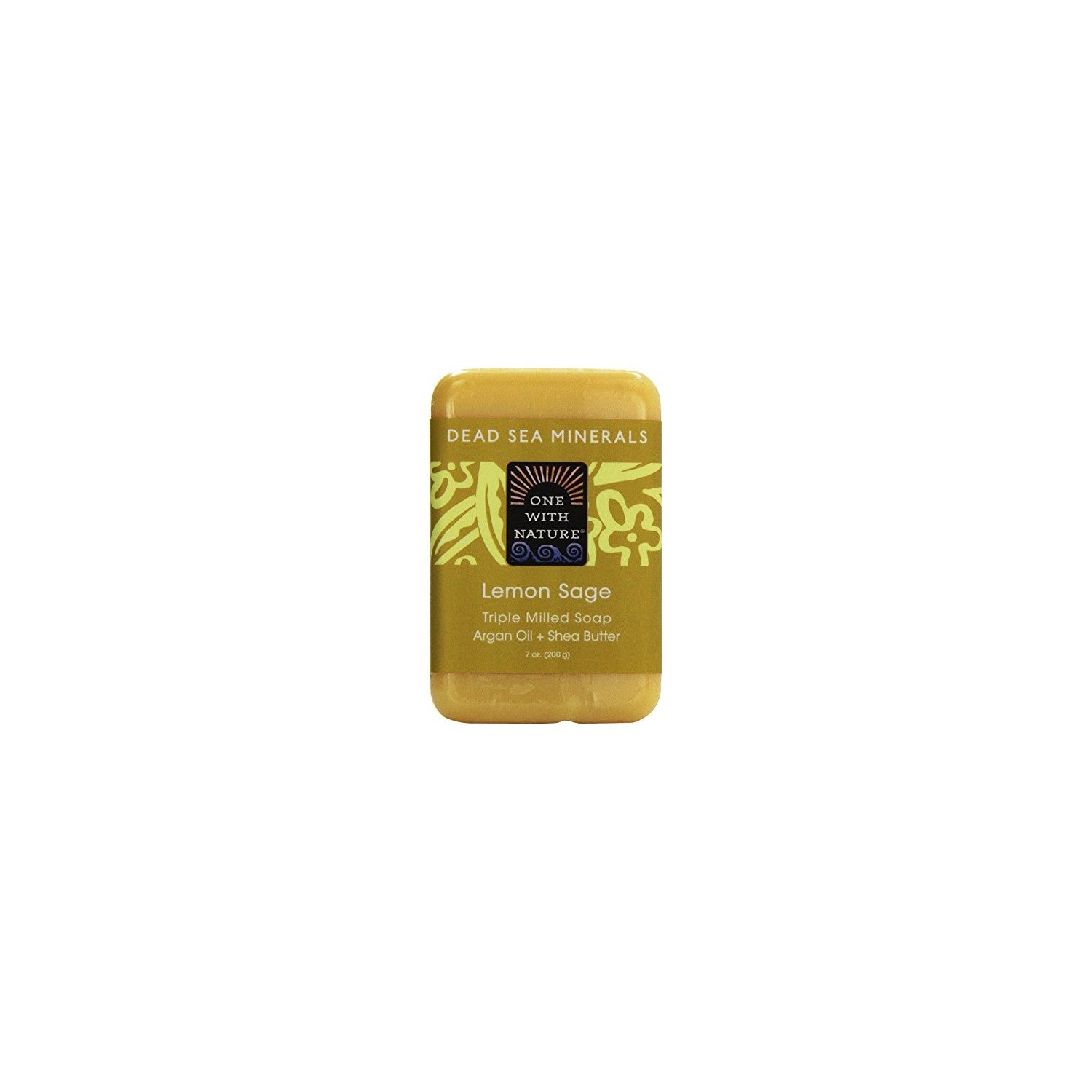 Buy now One With Nature, Dead Sea Mineral Bar Soap, Lemon Verbena, 7 oz at indiglob india