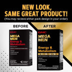 Buy now GNC Mega Men Energy & Metabolism Multivitamin | Antioxidants and Increased Calorie Burning | 90 Count at indiglob india