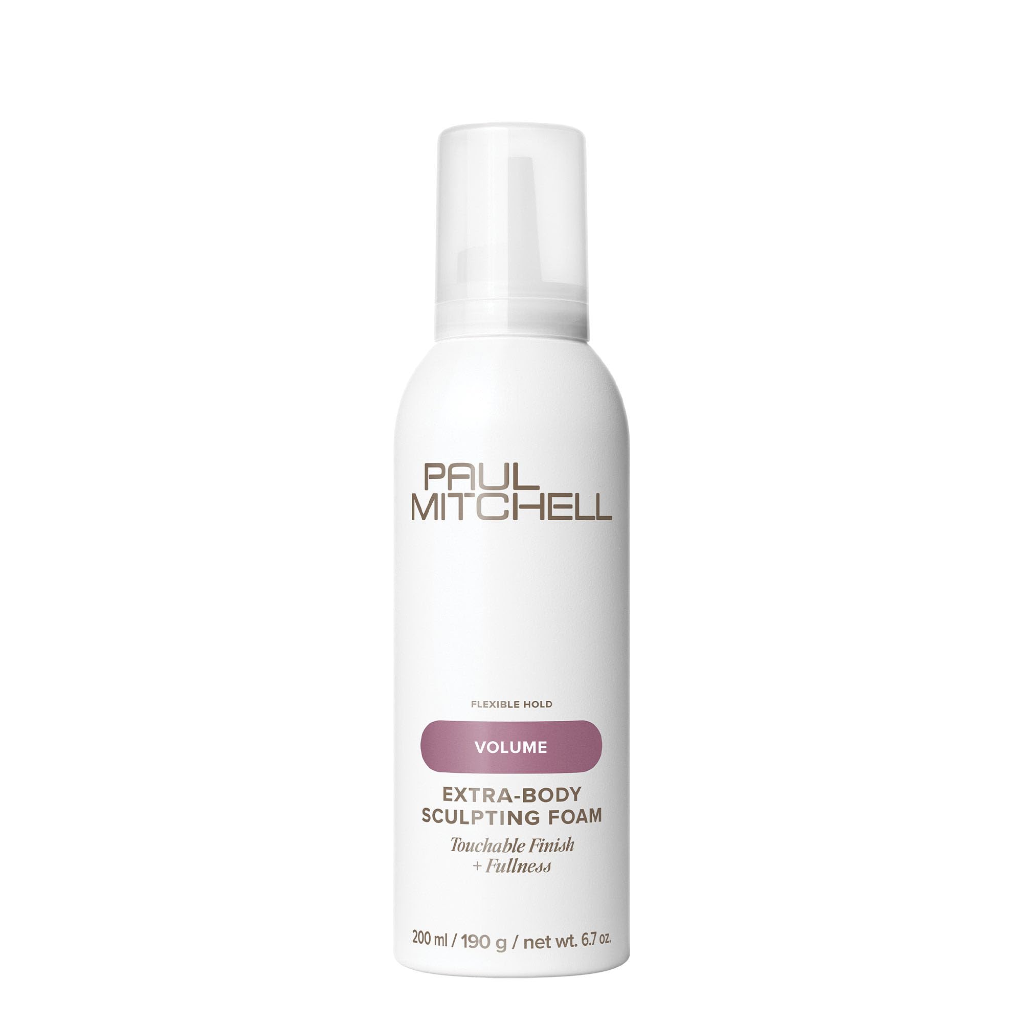 Paul Mitchell Extra-Body Sculpting Foam, Adds Fullness, Touchable Finish, For Fine Hair