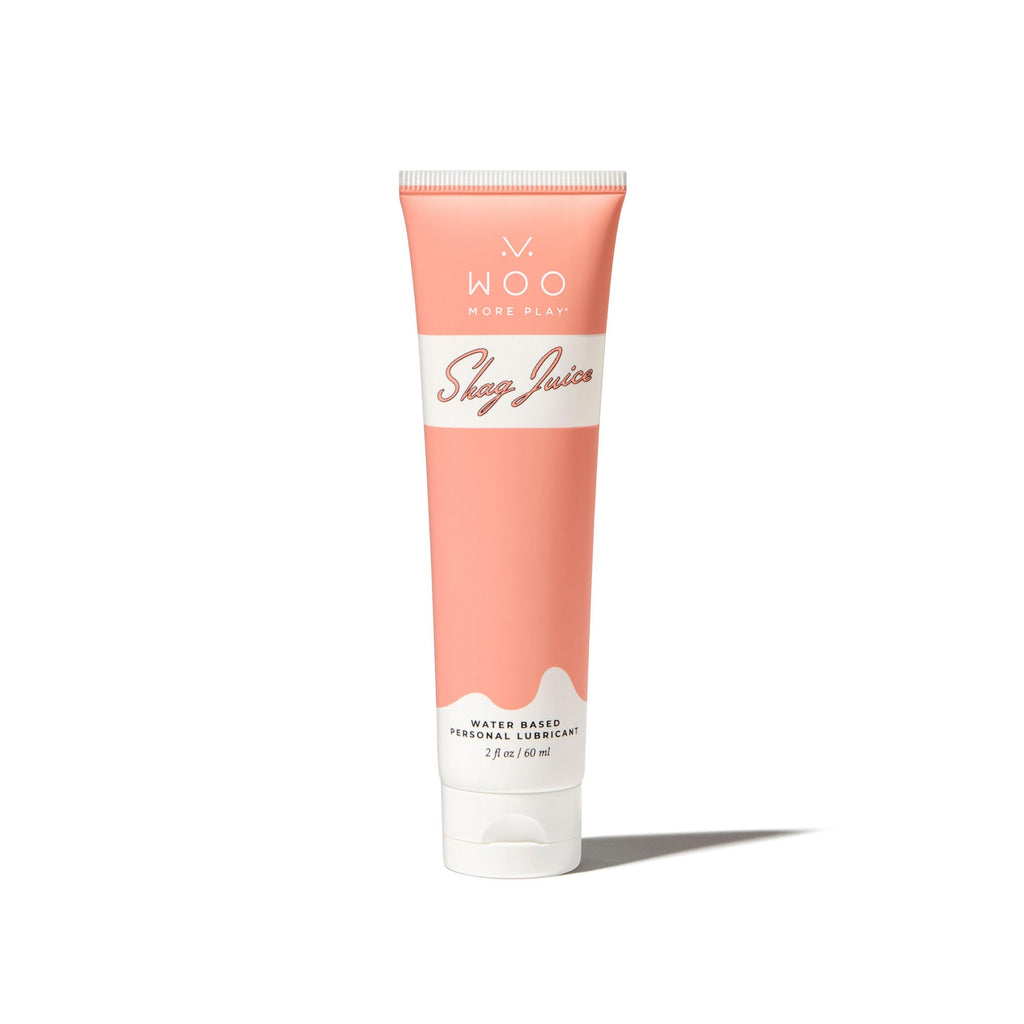Woo More Play Natural, Personal Lubricant for Men, Women and Couples | pH Balanced Formula | Made with Natural Ingredients | Water Based, Non-Staining, Non-Sticky and Condom Compatible - 2 fl oz