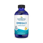 Nordic Naturals Omega-3, Lemon Flavor - 8 oz - 1560 mg Omega-3 - Fish Oil - EPA & DHA - Immune Support, Brain & Heart Health, Optimal Wellness - Non-GMO - 48 Servings