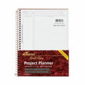 Ampad Gold Fibre Designer, Project Planner,Size 9-1/2 x 7-1/4, Asst Covers, 84 Sheets per Notebook (20-817),White