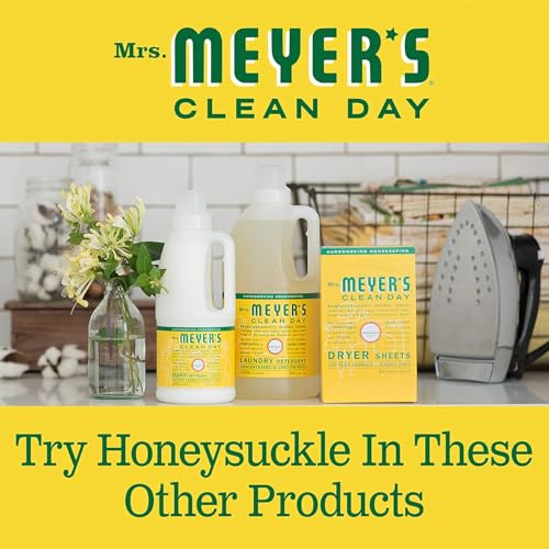 Buy now MRS. MEYER'S CLEAN DAY Hand Soap, Made with Essential Oils, Honeysuckle, 12.5 fl. oz - Pack of 6 at indiglob india
