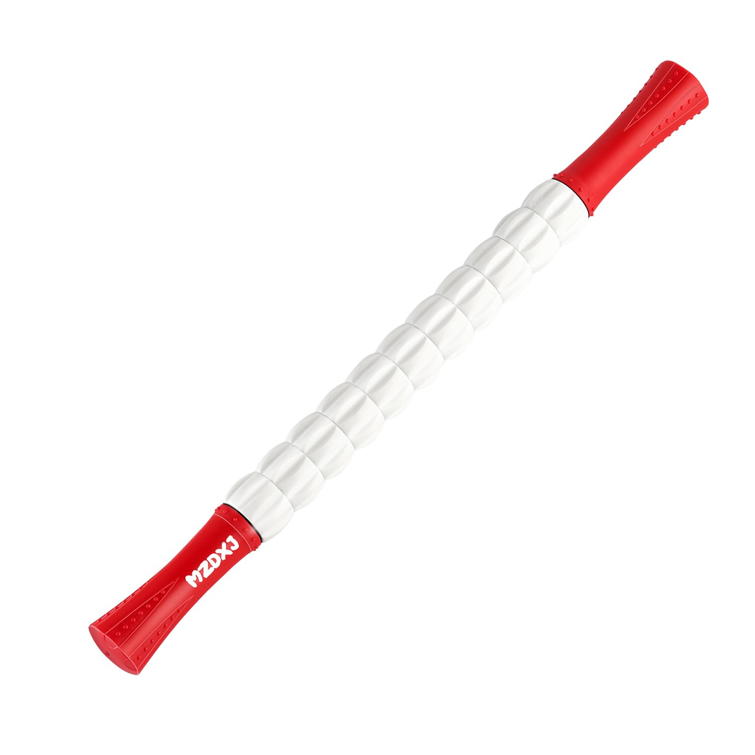 Buy now Muscle Roller Massage Roller Stick- Deep Tissue Fascia Blaster for Myofascial Pain Relief, Lymphatic Drainage & Body Sculpting, Handheld Physical Therapy & Recovery Tool (Black White-24 inch) at indiglob india