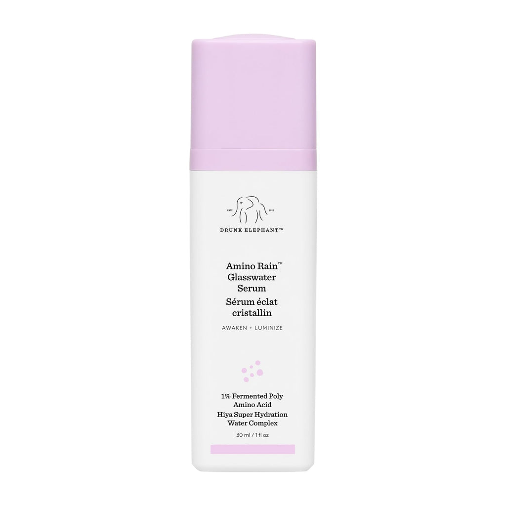 Buy now Drunk Elephant Amino Rain Glasswater Serum - 30 ml/1 fl oz - Clean Clinical Skincare - Cruelty-Free - Dermatologist-Tested - Free of Essential Oils, Silicones, and Fragrance at indiglob india