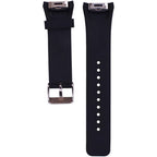 Buy now ECSEM Large Silicone Replacement Wristbands Compatible with Samsung Gear S2 SM-R720 SM-R730 Smartwatch - Gear S2 Band/Strap - Black Default at indiglob india