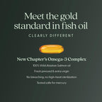 New Chapter Omega-3 Complex Fish Oil Supplement, 30 Count