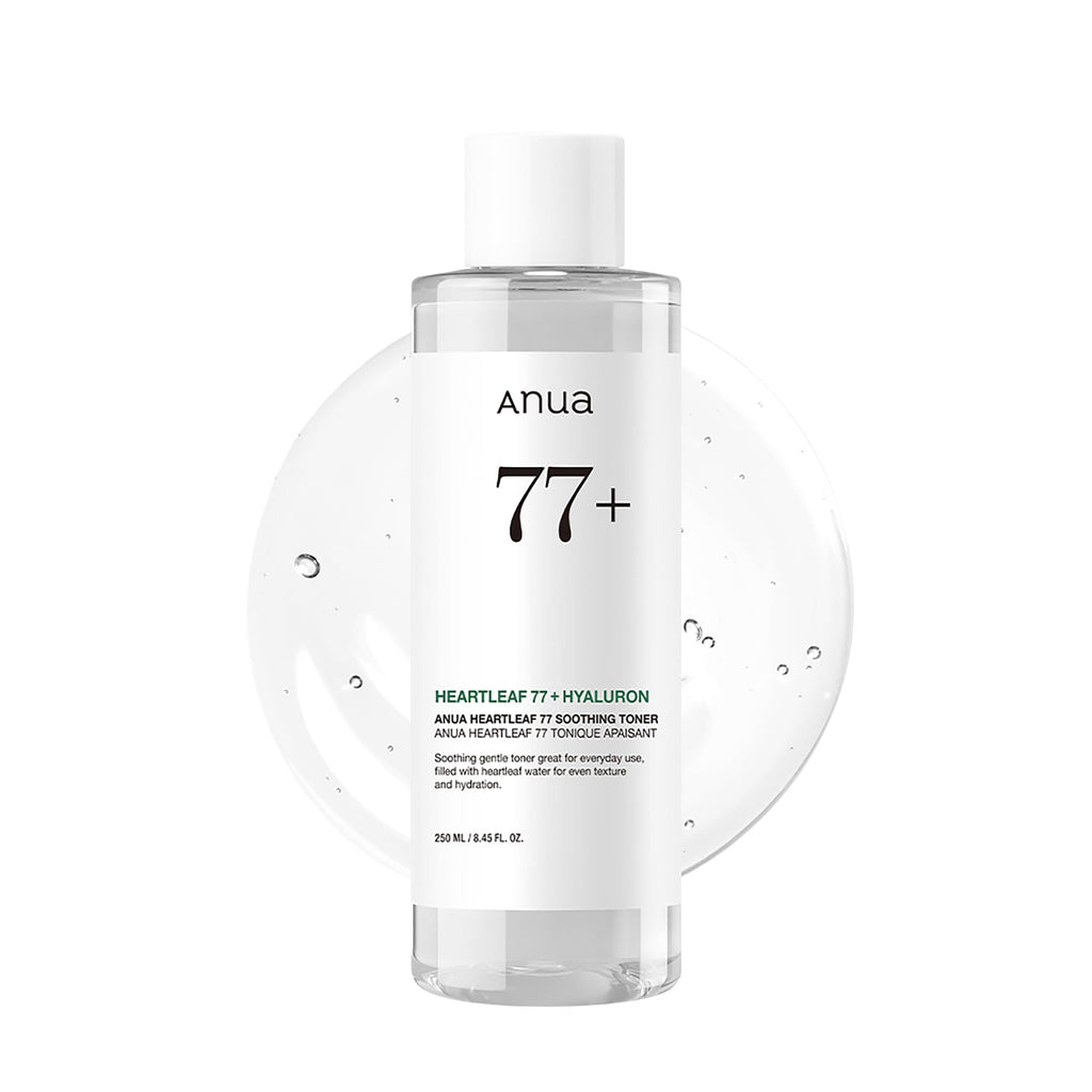 Anua Heartleaf 77 Soothing Toner, 8.45 fl.oz | Moisturizing & Calming Facial Toner for Glass Skin, Hyaluronic Acid, Lightweight Hydration for Sensitive Skin, Redness Relief