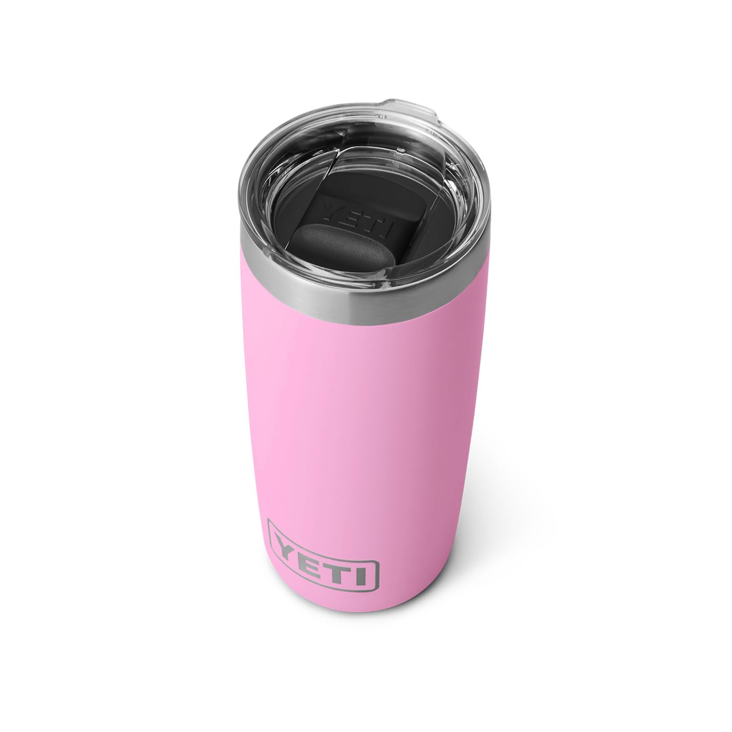 Buy now YETI Rambler 10 oz Tumbler, Stainless Steel, Vacuum Insulated with MagSlider Lid, Tropical Pink Power Pink at indiglob india
