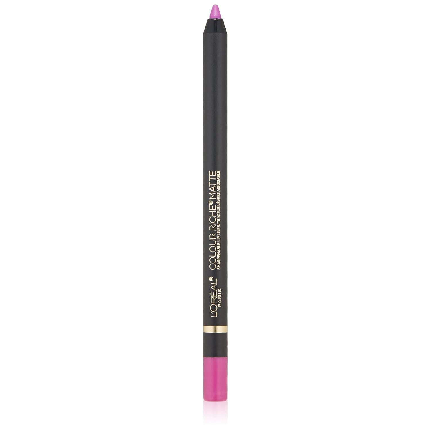Buy now L'Oreal Paris Colour Riche Matte Lip Liner, Curiosity Killed the Matte, 0.04 oz. 0.04 Ounce (Pack of 1) Strike A Matte-ch at indiglob india