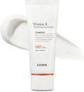 Buy now COSRX Vitamin E Vitalizing Face Sunscreen SPF 50, 1.69 fl oz, SPF Moisturizer, Lightweight under Makeup, Travel Essentials, Summer Essentials, Korean Skin Care, Korean Sunscreen for Face at indiglob india