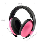 Buy now Baby Ear Protection Noise Cancelling Headphones for Kids Noise Reduction Hearing Protection Earmuffs for 0-3 Years Babies, Toddlers, Infant (Redrose) at indiglob india