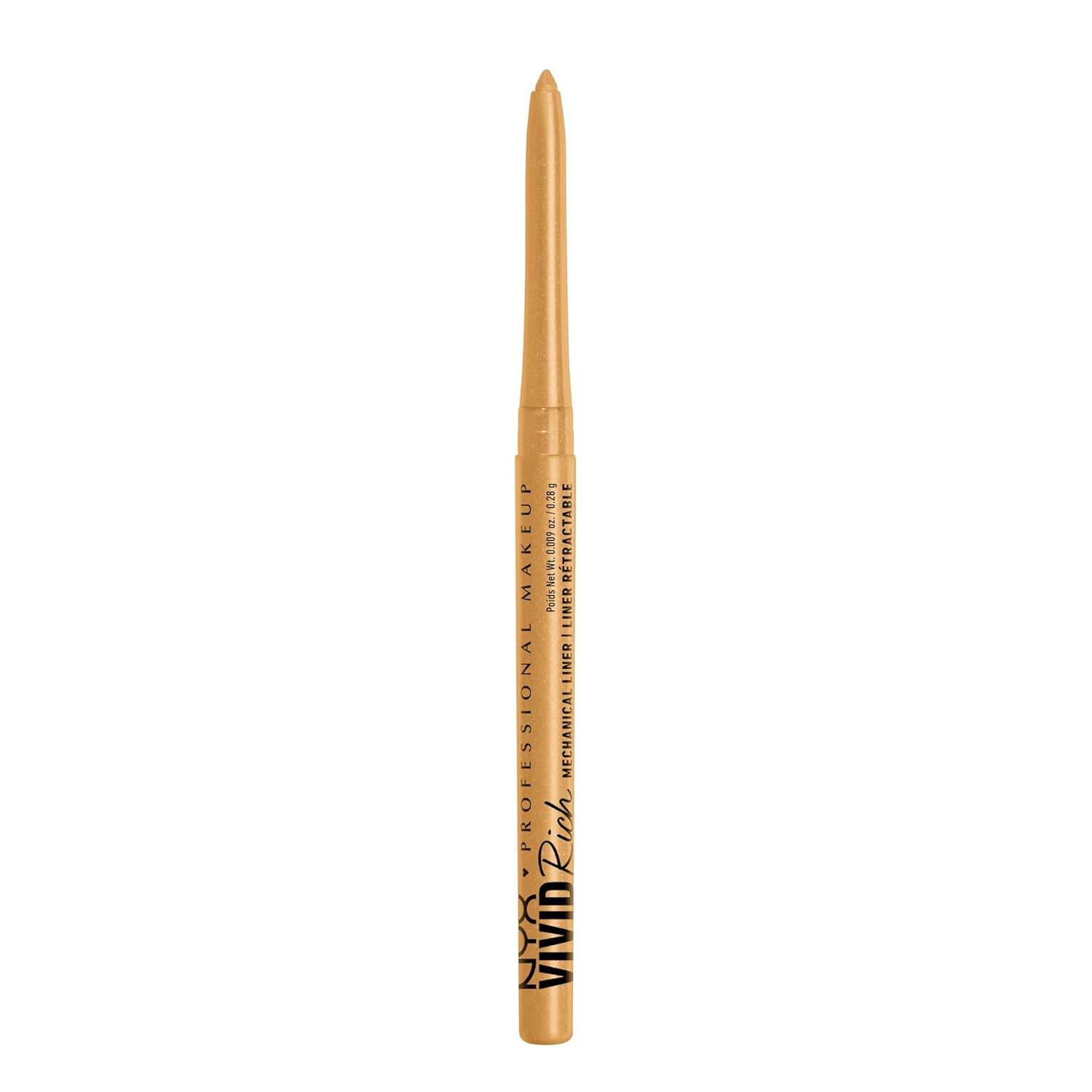 Buy now NYX PROFESSIONAL MAKEUP Mechanical Eye Pencil, Vivid Rich Mechanical, Creamy Retractable Eyeliner - Sapphire Bling, Deep Blue Eyeliner 01 Amber Stunner at indiglob india