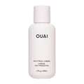 OUAI Anti Frizz Cream Travel Size - Phthalate & Sulfate Free (3 oz) | Moisturizing Hair Cream with Frizz Control & Heat Protection - Provides Hydration with Jackfruit & Beetroot Extract