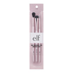 Buy now e.l.f. No Budge Brush Trio, 3-Piece Eyeshadow Brush Set For Applying & Blending Color, Use With The No Budge Cream Eyeshadows, Vegan & Cruelty-Free at indiglob india