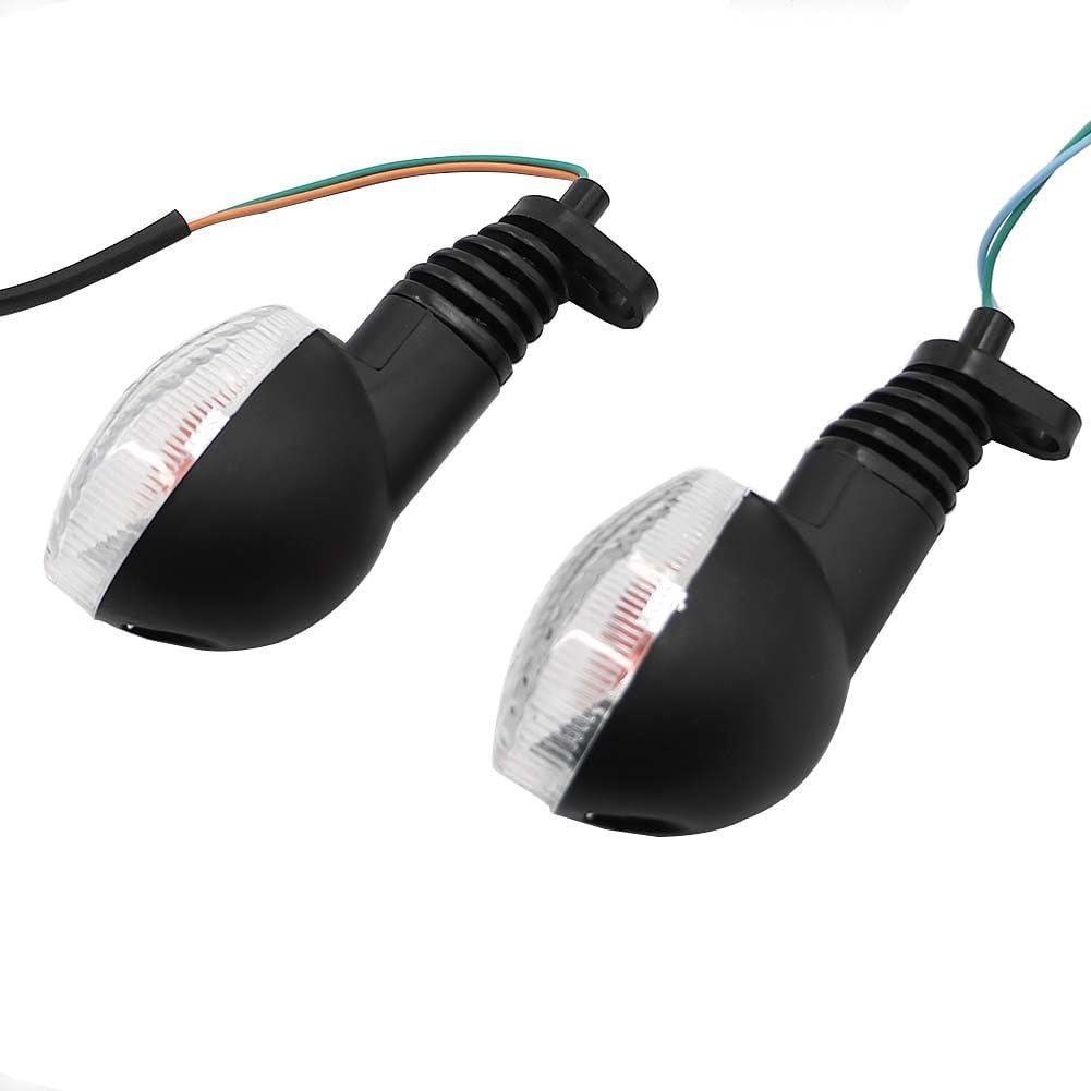 Buy now motoparty Motorcycle Turn Signals For KAWASAKI EX250R NINJA 250R KLX250S KLX250SF VN650 Vulcan S Front/Rear Turn Signal Indicator Light Blinker Lamp Motorcycle,(Transparent Shell) at indiglob india