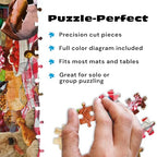 Buy now Buffalo Games - Picnic Raiders - 300 Piece Puzzle for Adults, Oversized Large Jigsaw with Easy to Grasp Pieces - Steve Read - Adorable Animals Collection at indiglob india