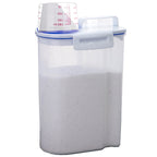 Laundry Detergent Dispenser - 70oz Scent Booster Beads Dispenser with Lids, Suitable for Laundry Beads, Oatmeal, Pet Food