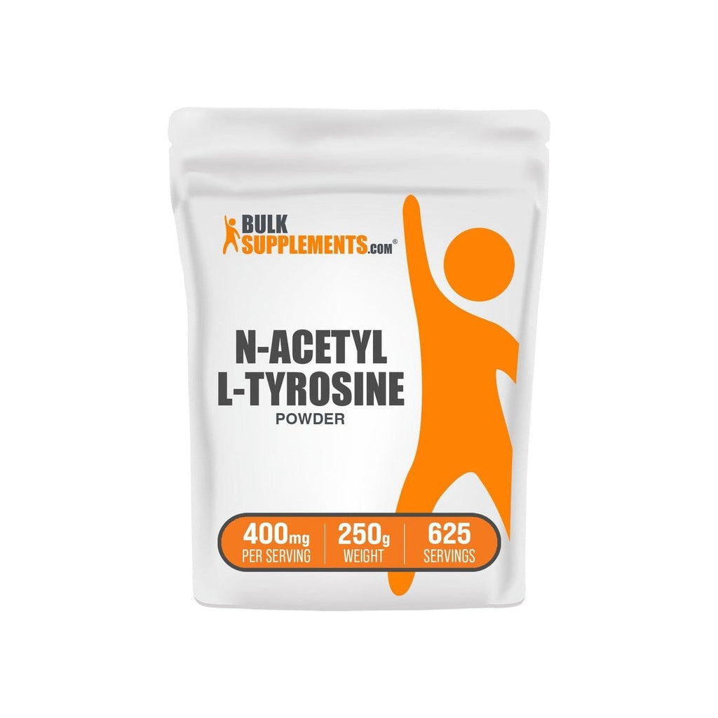 Buy now BulkSupplements.com N-Acetyl L-Tyrosine Powder -Tyrosine Supplement, NALT Powder, Amino Acid Supplement - Unflavored & Gluten Free, 400mg per Serving, 250g (8.8 oz) (Pack of 1) at indiglob india