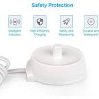 Buy now for Oral B Electric Toothbrush Replacement Charger, More Safety Compatible with Most Oral B Braun Toothbrush Charger Base Inductive Model 3757 Charger,Waterproof IPX7 Portable Travel at indiglob india