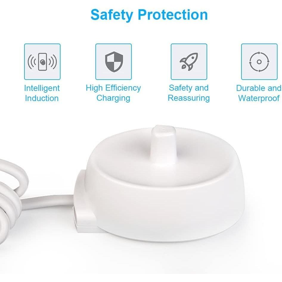 Buy now for Oral B Electric Toothbrush Replacement Charger, More Safety Compatible with Most Oral B Braun Toothbrush Charger Base Inductive Model 3757 Charger,Waterproof IPX7 Portable Travel at indiglob india
