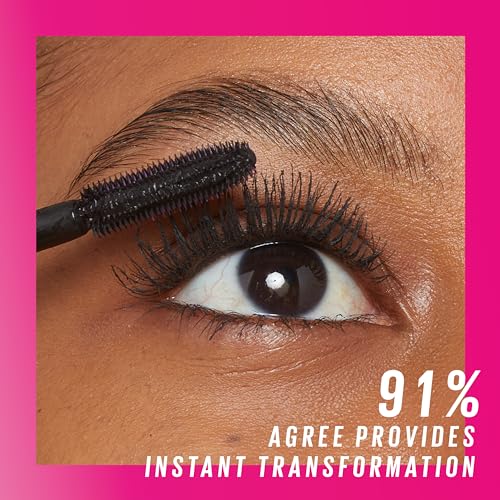 Buy now Maybelline Lash Sensational Firework Waterproof Mascara, Lengthening & Volumizing Mascara for up to 24HR wear, Very Black, 1 Count at indiglob india