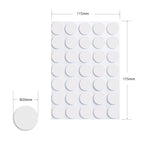 Nilogie 350pcs Clear Double Sided Sticky Dots - (.79 inch Diameter) Removable Adhesive Glue Dots for Crafts, Balloons, and Wall Decor - No-Mess Sticky Tack Putty for Posters, Photos, Party Decorations