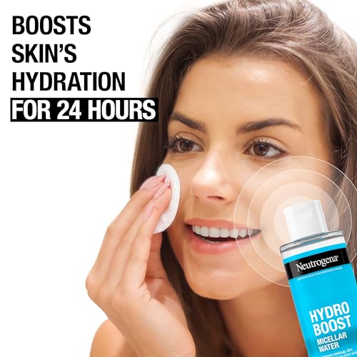 Buy now Neutrogena Hydro Boost Micellar Water with Hyaluronic Acid, Micellar Cleansing Water for Sensitive Skin, Removes Makeup, Dirt & Oil, Alcohol-Free, 13.5 fl oz at indiglob india