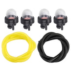 Hipa 4 Pack 12318139130 Primer Bulb w Fuel Line for Chainsaw Small Engines