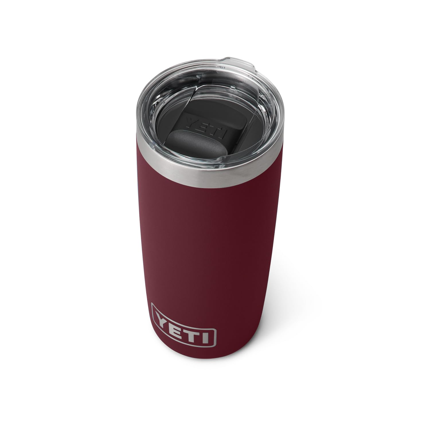 Buy now YETI Rambler 10 oz Tumbler, Stainless Steel, Vacuum Insulated with MagSlider Lid, Tropical Pink Wild Vine Red at indiglob india