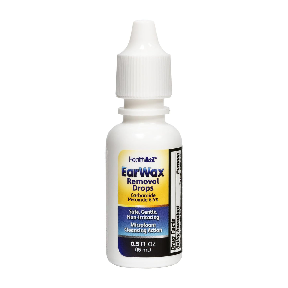 HealthA2Z® Ear Wax Removal Kit Carbamide Peroxide 6.5%, 0.5 fl oz (15mL)