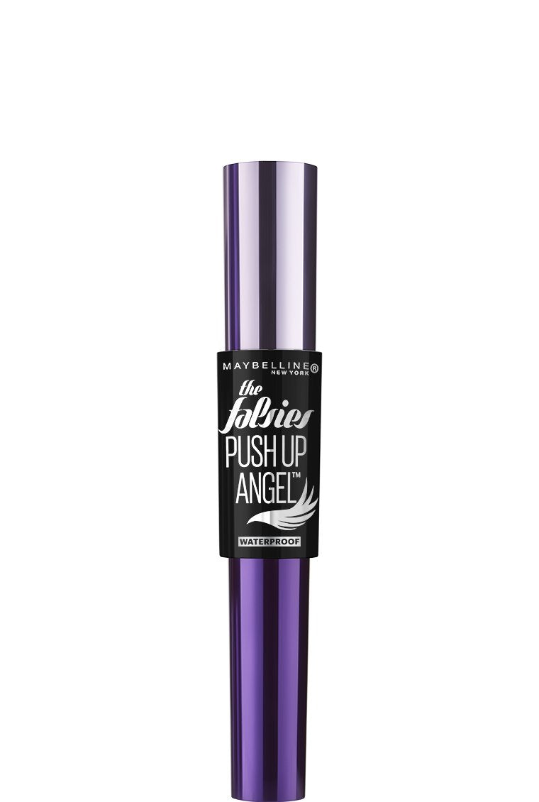 Buy now Maybelline The Falsies Push Up Angel Waterproof Mascara, Lengthening and Curling Make Up Formula, Very Black, 1 Count at indiglob india