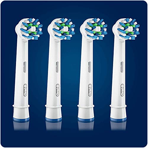 Buy now Oral B Cross Action Replacement Electric Toothbrush Heads x4 at indiglob india