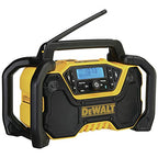 Buy now DEWALT 12V/20V MAX Portable Bluetooth Radio, Cordless, 100 ft Range, 3.5” Subwoofers, Jobsite (DCR028B) at indiglob india